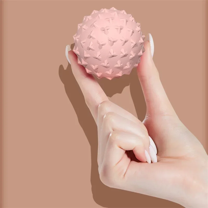 TPE Yoga Massage Ball Burr Roller Mini Fitness Ball Relieve Trigger Point Training Fascia Local Muscle Relaxation Exercise