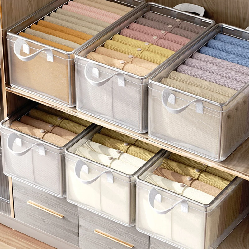 Transparent Clothes Storage Box 3