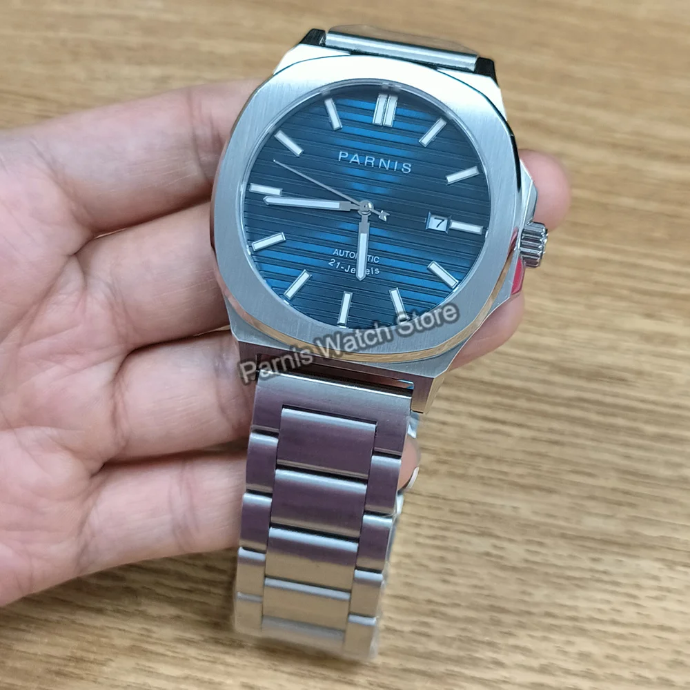 Parnis 42mm Sapphire Crystal Miyota 8215 Automatic Men Mechanical