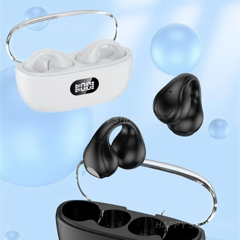 Digital Displ Cuffie Wireless Clip-On Ergonomiche Di Alta Qualità Con Suono Cristallino Confortevole Estremamente Lungo