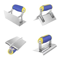 One Piece of Inner and Outer Corner Trowel Internal and External 90 Degree Sheet Rock Stainless Steel Drywall Corner Trowel 1