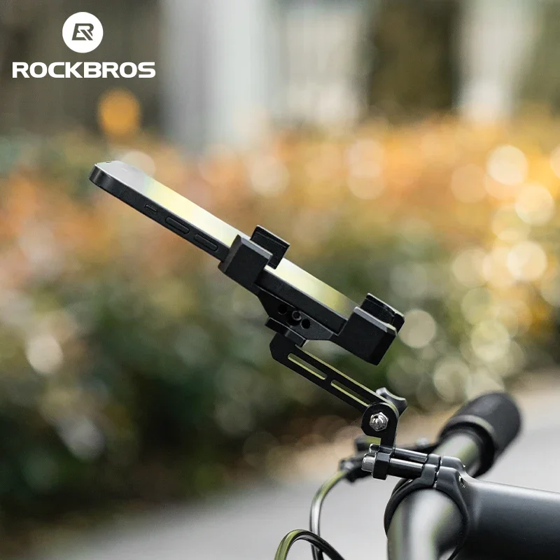 High-Strength Aluminum Alloy Bicycle Phone Holder - Universal Mobile Mount & Stand