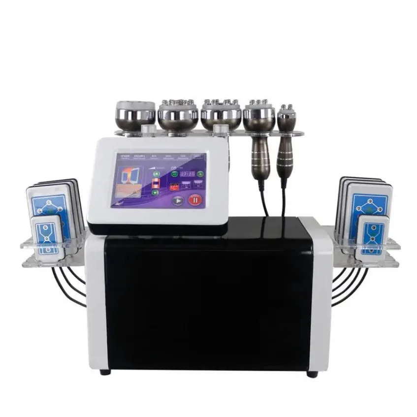 

7In 1 Unisetion Cavitation Machines Fat Freezing Machines Bio Cavitation Slimming Cavitation 40Khz 635Nm Lipo Laser Rf Personal