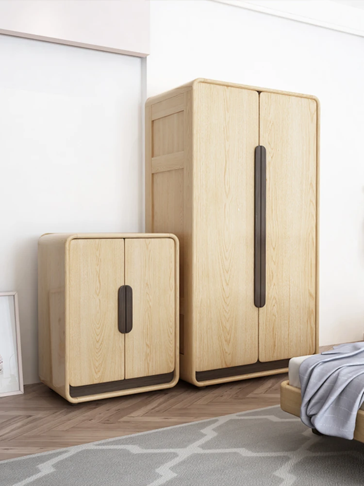 Ash wood wardrobe best sale