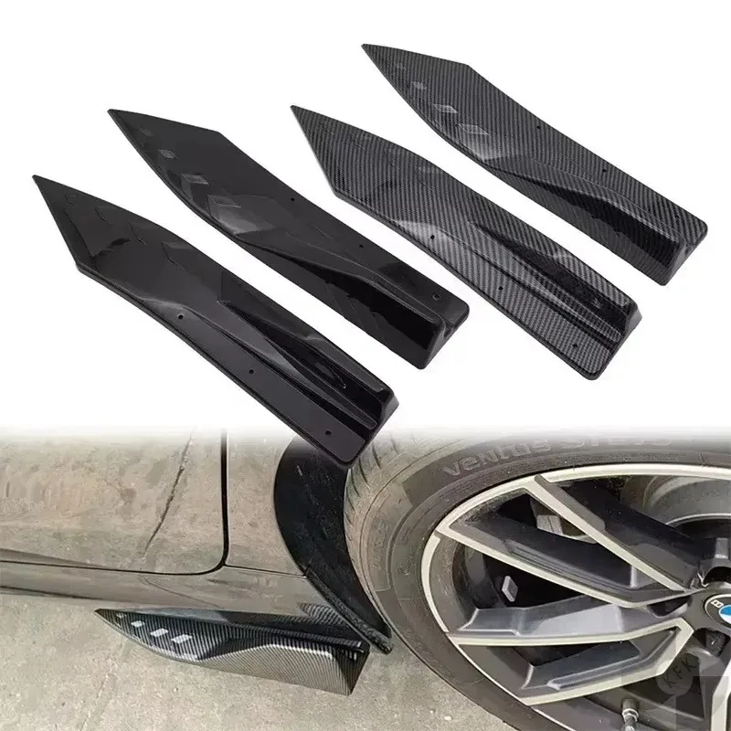 포커스 MK2 Mk2.5 MK3 Mk3.5 MK4 Mk 2 3 4 ST RS SE용 2개 리어 범퍼 립 랩 앵글 디퓨저 스플리터 카나드 스포일러