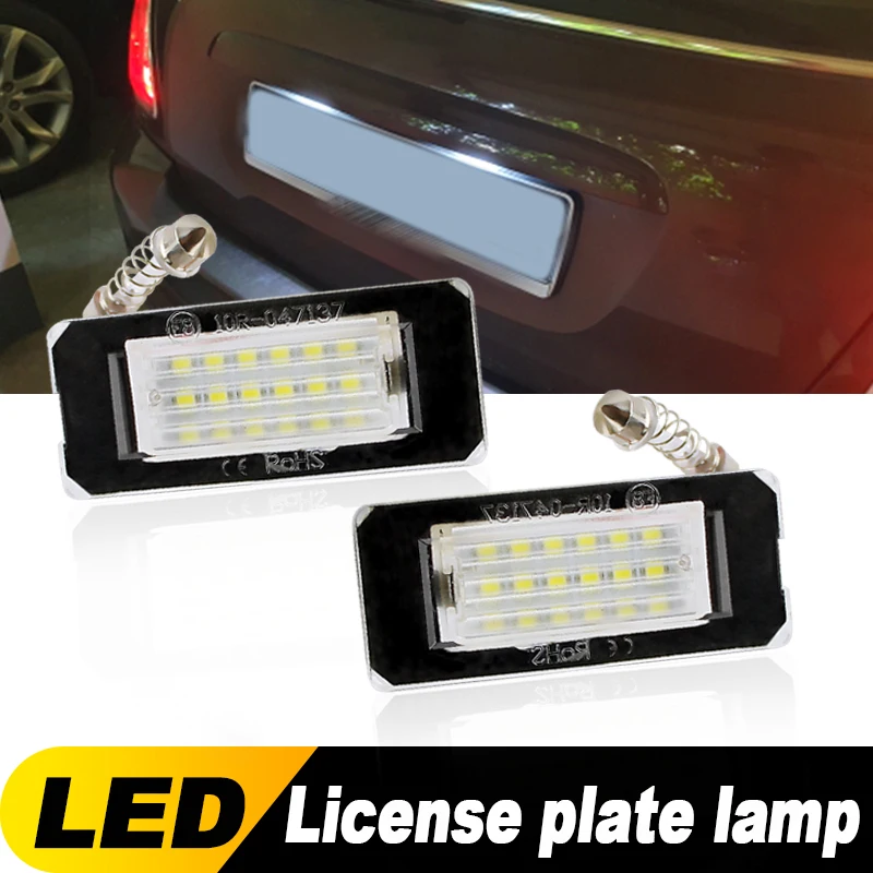 

2 шт., автомобильный номерной знак для BMW Mini Cooper R52/R55/R55N/R56/R56N/R57/R57N/R58/R59 OEM #: 51132756227