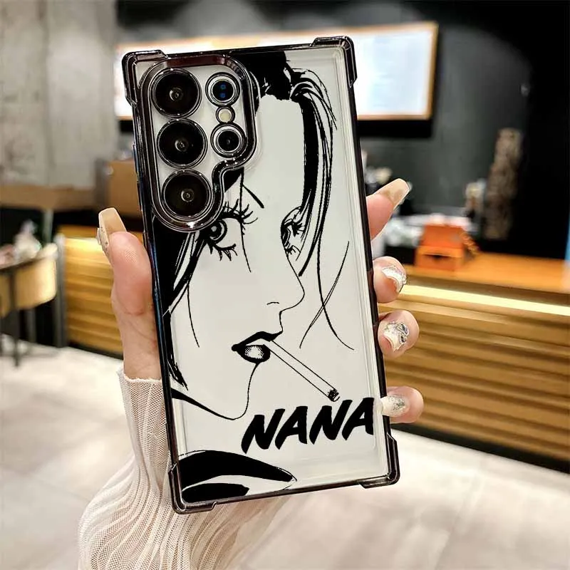 Stylish Cool Anime NANA Plating Anti-Fall Phone Case