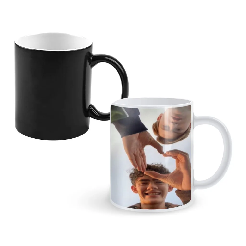 

H-Heartstoppers TV Newest Design Coffee Mugs Heat Color Changing Milk Tea Cup Colorcup For Birthday Gifts