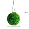 Solar Powered Garden Hanging Lantern Solar Topiary Ball Hanging Ornament for Wedding Decoration 6