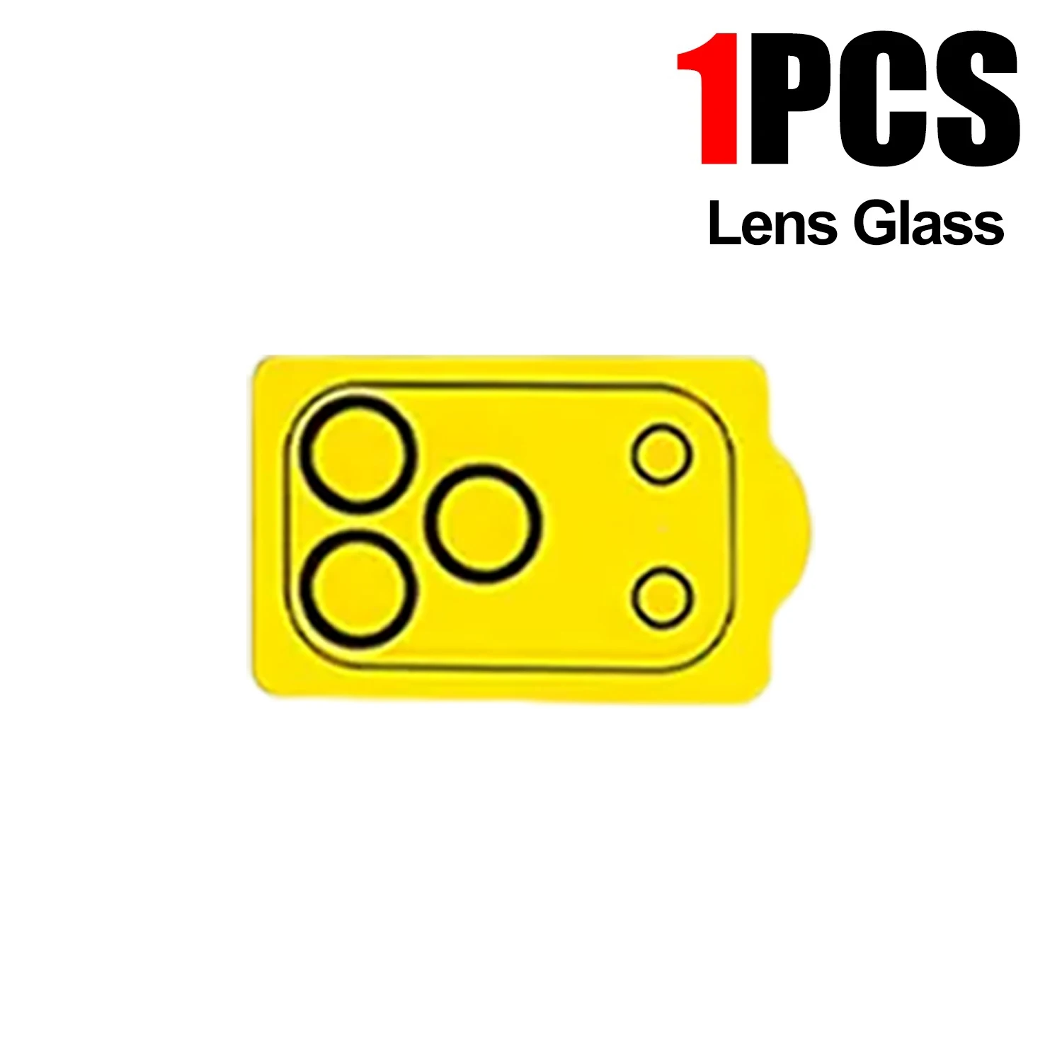6-in-1 Tempered Glass Screen and Lens Protector with 9H Hardness