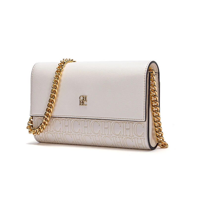 CHCH summer new rivets fashion chain flip organ bag light luxury oblique cross shoulder armpit bag