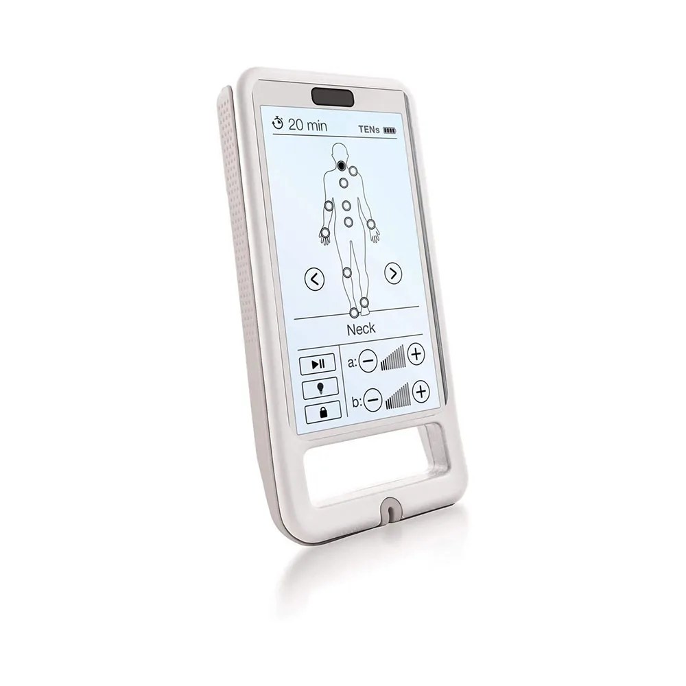 

Touch Screen EMS Stimulator Touch Stim Massager Electric Muscle Contraction Pain Therapy Device