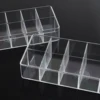 Clear 12 Grid Lipstick Stand Case Makeup Organizer Storage Box Lipstick Display Stand Holder Cosmetic Jewelry Organizer Box 4