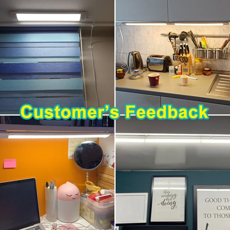 Under Cabinet Light 20W 10W 6W Led Lights 220V 110V Kitchen Lighting Led Tube Light