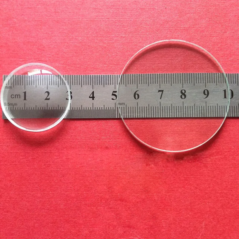 

Оптическое стекло фокусное расстояние оптика двойные вогнутые линзы Плано Выпуклые линзы набор для дома-сделано простой телескоп