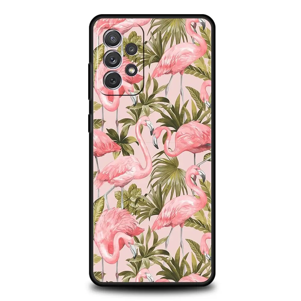 Vibrant Pink Red Flamingo Phone Case Cover
