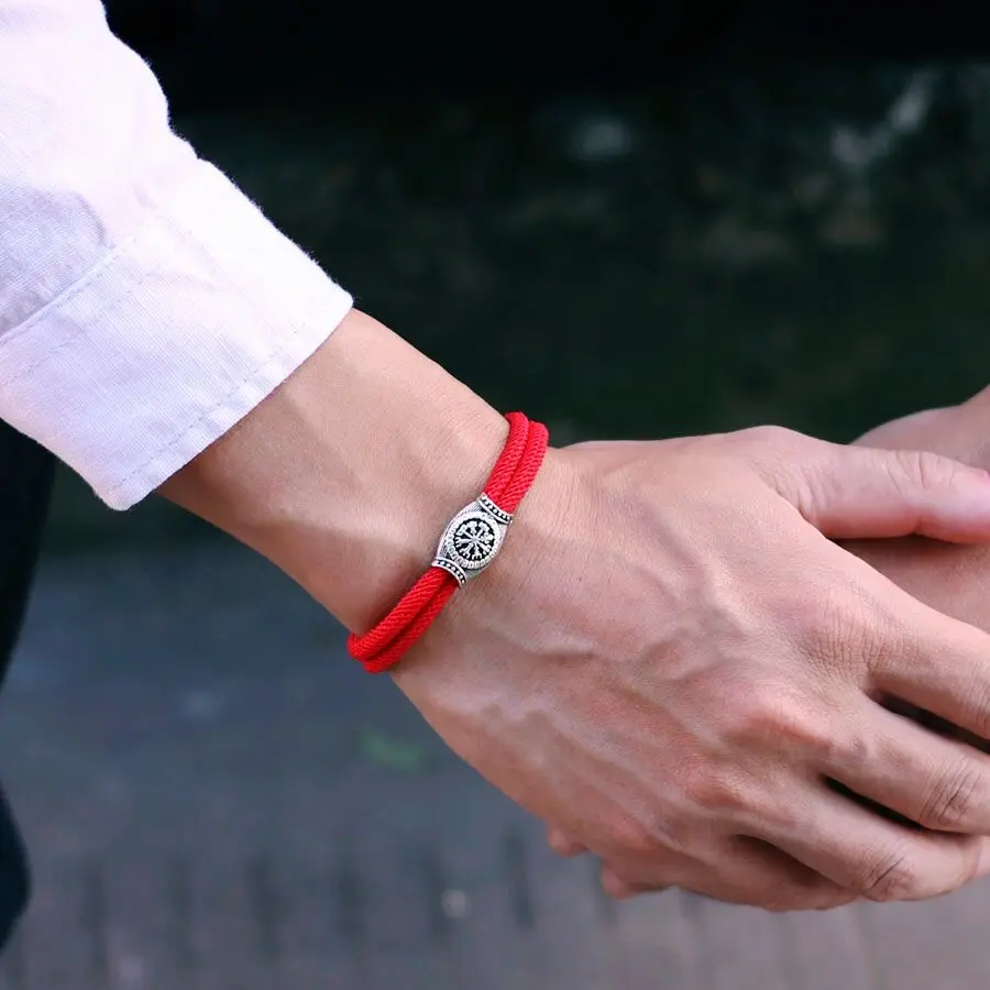 Adjustable Rope Viking Bracelet for Men