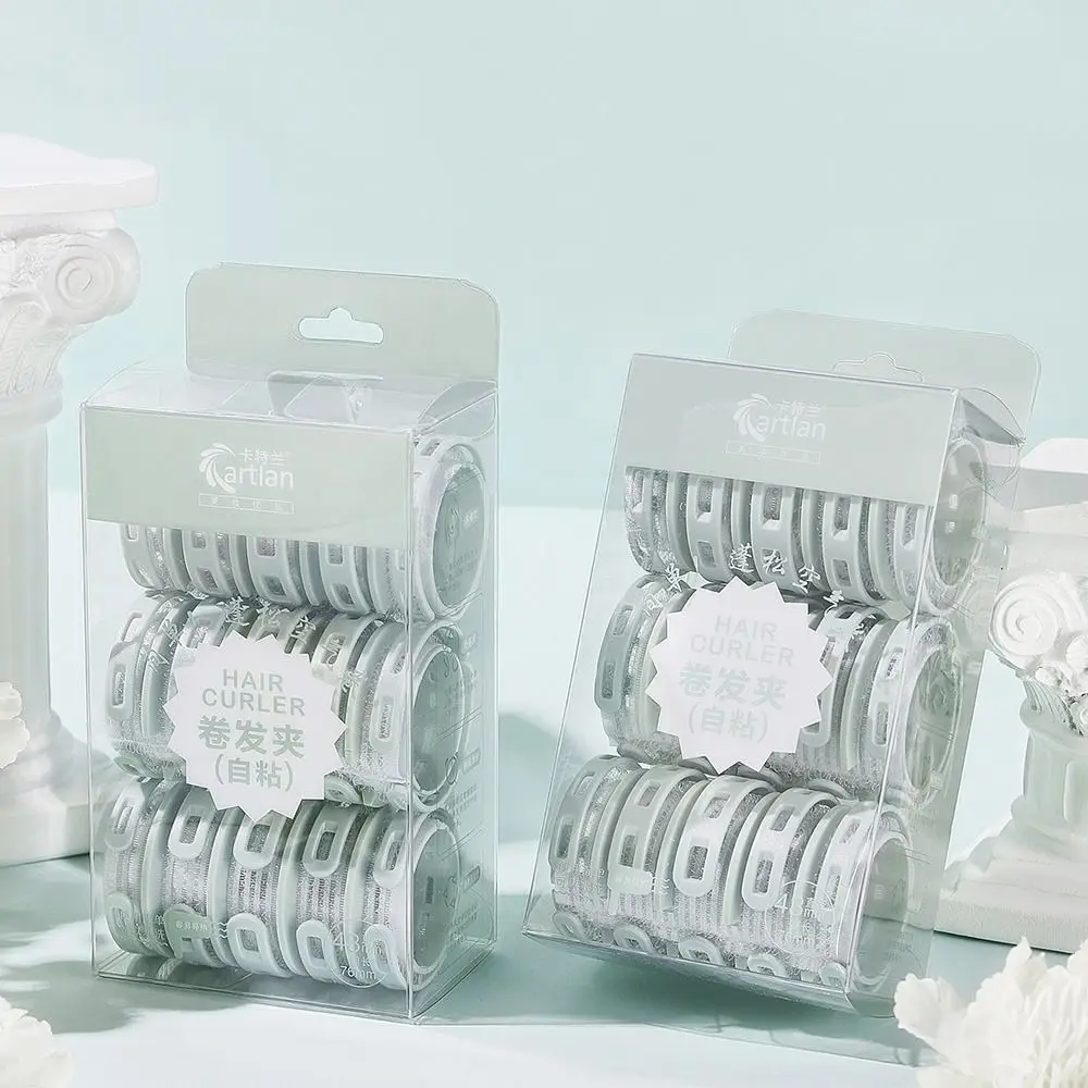 Plastic Self-adhesive DIY Hairdressing Tools Sticky Hair Curls Heatless Hair Curlers Styling Tools