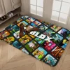 Game R-Robloxs Cool Hallway Carpet Non-Slip Laundry Room Mat Laundry Decor Balcony Child Living Room Bedside Area Rugs 2