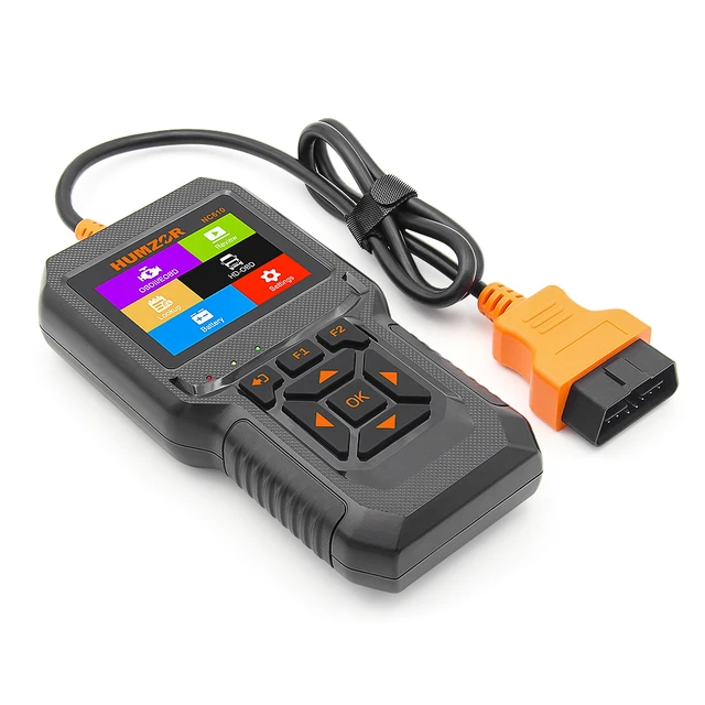 HUMZOR NC601 12V/24V Code Reader OBD 2 Engine J1939 For Car