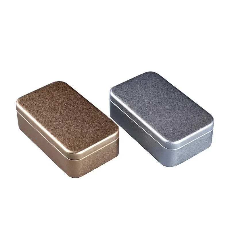 Tea Tin Metal Storage Box Sugar Coffee Jars Loose Can Container Bulk Metal Box Organizer tea tin box tea canister