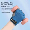 GTUBIKE Children's Gloves Half-finger Sports Pulley Balancing Car Anti-slip Protection Riding Sports For 5-12 Years Old Boy Girl 4