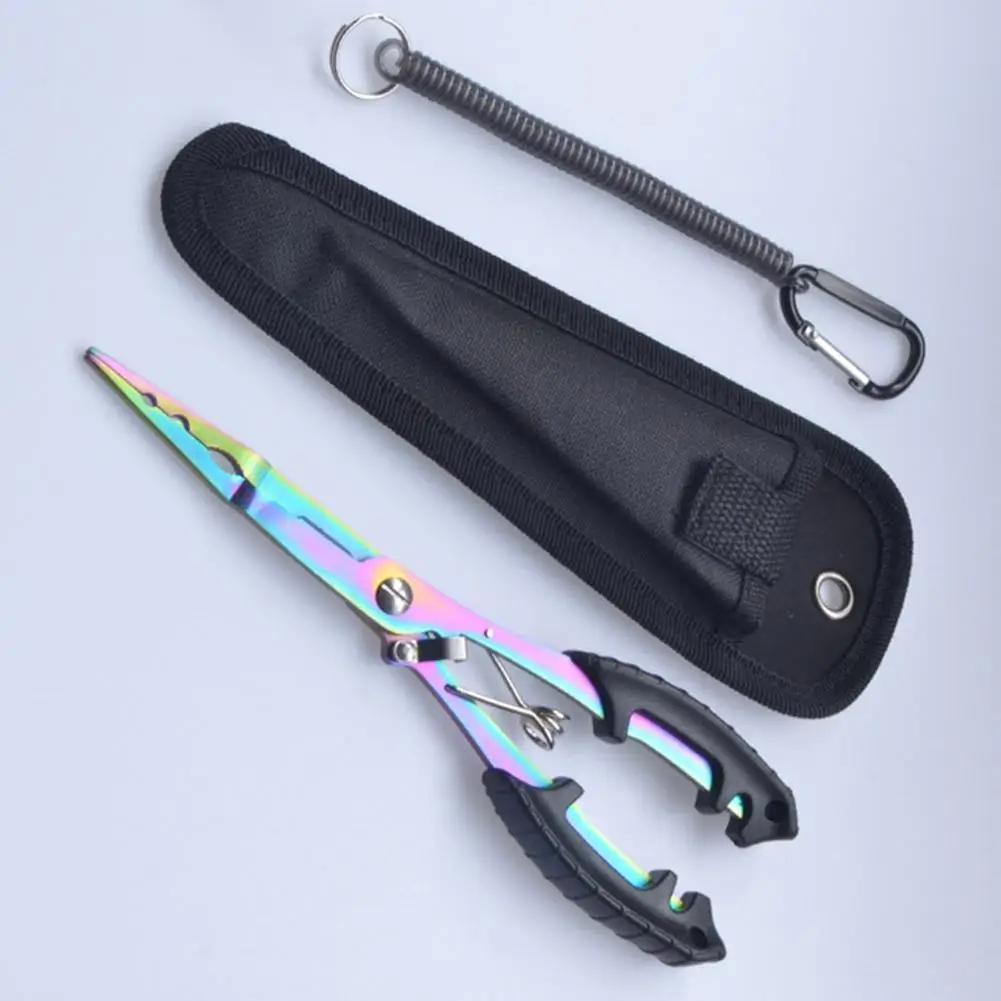 Multi-Purpose Fishing Pliers Stainless Steel Knife With Lanyard Sheath Lure  Scissors Hook Removers Cutter Fishing Gear Accessory - AliExpress