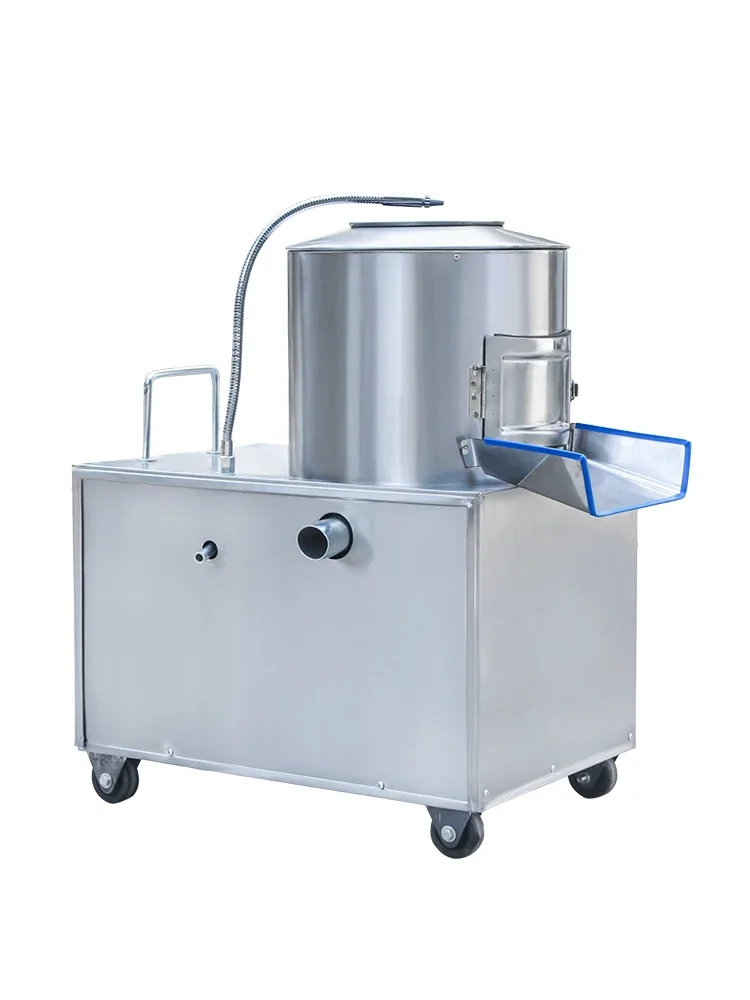 Potato peeling machine commercial automatic onion cleaning peeling sweet potato Jacky Jiang taro peeling. 5