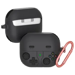 3D Cartoon Game Console Earphone Case with Hook - Fun and Durable Earphone Cover - Buds 3 (01)