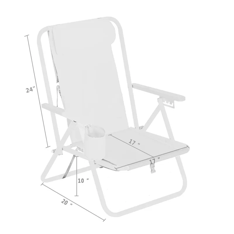 Portable High Strength Beach Chair 6