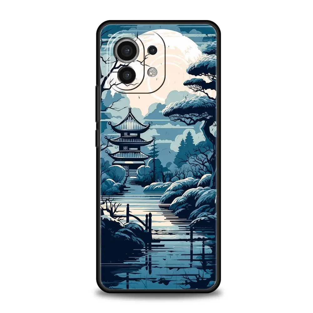 Japanese Landscape Phone Case Cover - Artistic Design