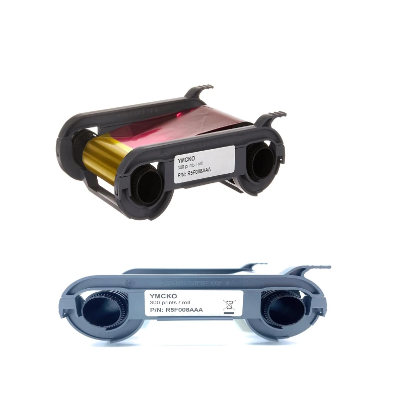 Evolis ID 카드 프린터용 컬러 리본, 프라이머리 300 프린트 롤, YMCKO, 신제품