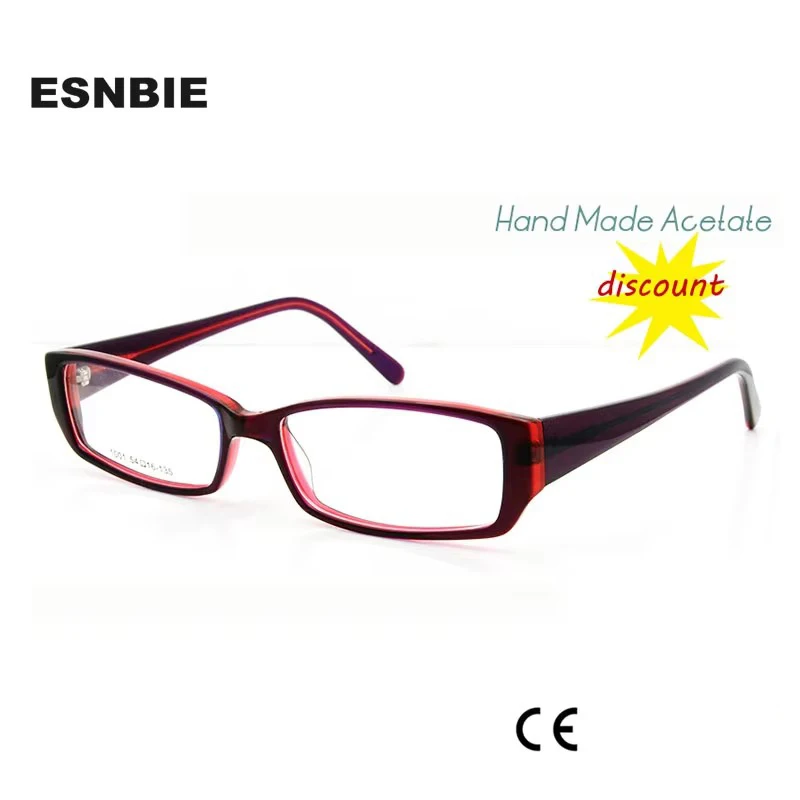 ESNBIE Eyewear Acetate Prescription Eyeglasses Women's Optical Glasses Frame Female Glasses Women monture lunettes de vue femme - 2