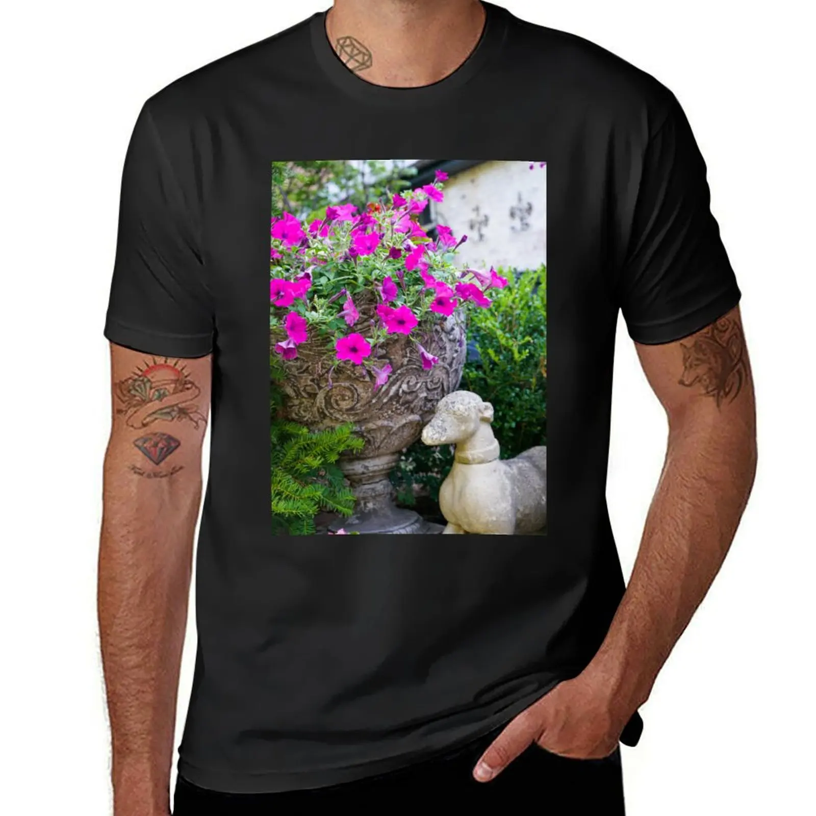 

Garden Dog T-Shirt Aesthetic clothing funnys heavyweights sublime workout shirts for men