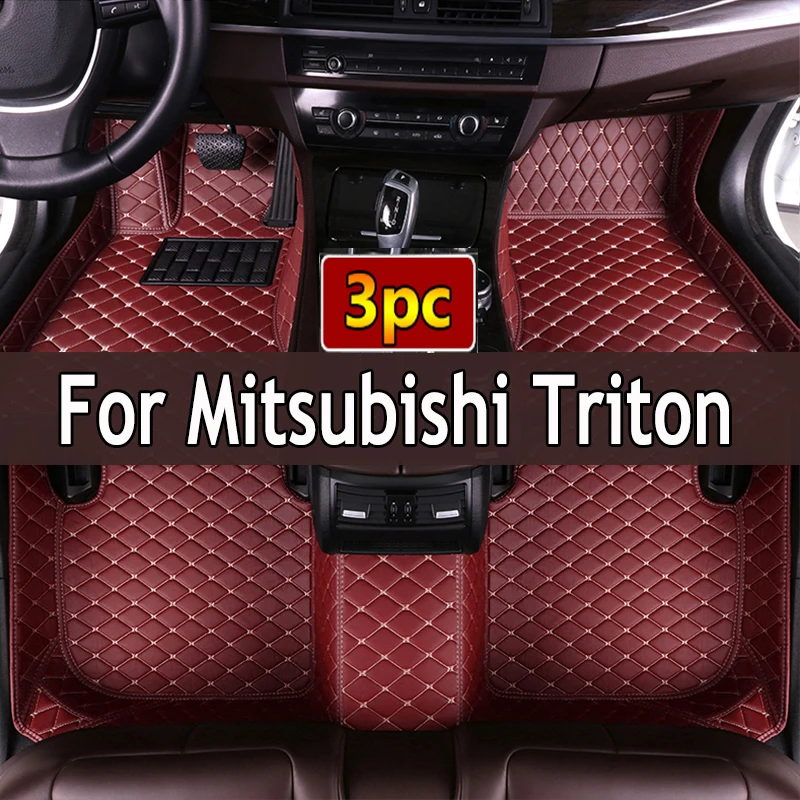 

Автомобильные коврики, полный комплект для Mitsubishi Triton L200 Sportero Hunter strрак KA 2005 ~ 2014, водонепроницаемый напольный коврик, автомобильные аксессуары для интерьера