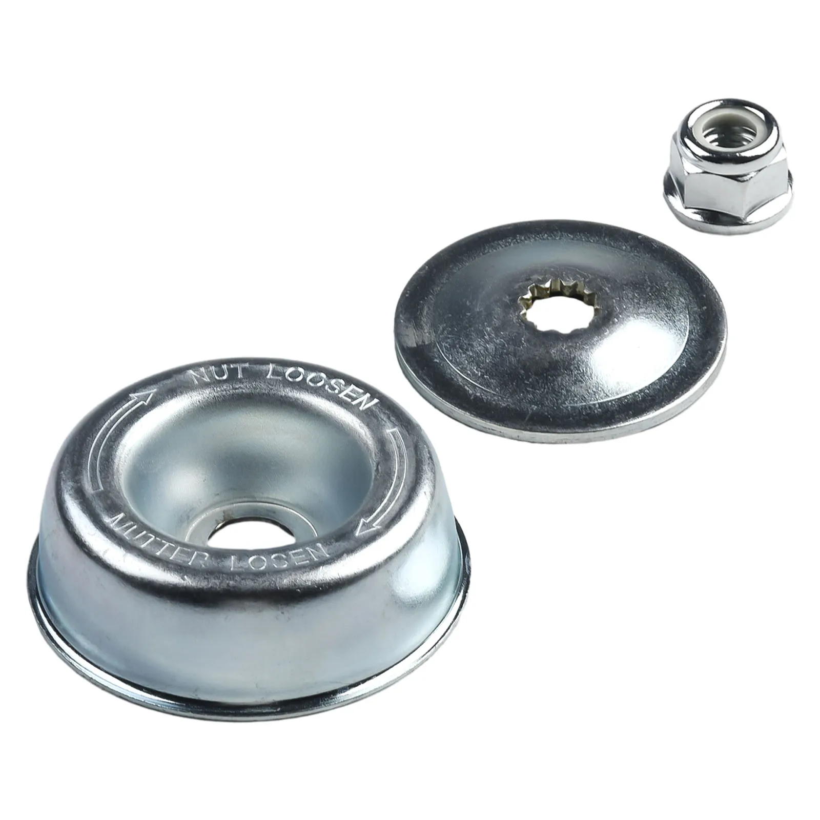 Kit Di Fissaggio Della Lama Di Facile Installazione Dado Da 12Mm Adatto Per Stihl Strimmer Fs350 Piastra Di Ricambio Di Fissaggio Durevole Durevole