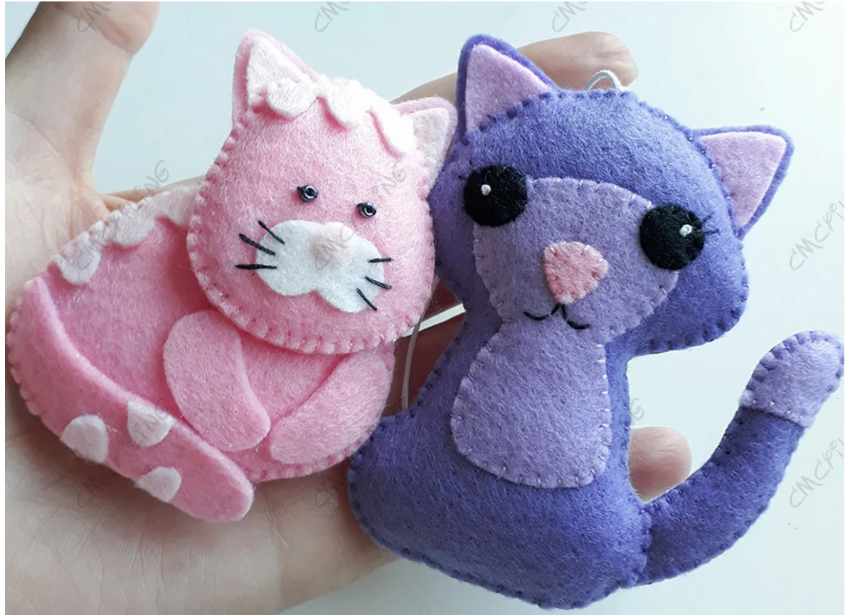 1.2MM High Density Soft Felt Fabric For Home Sewing Dolls Crafts DIY