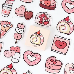 45Pcs Sweet Sticker Kawaii Colorful Planet Stickers Journal Scrapbooking Stationery Accessories for Girls Cute School Supplies