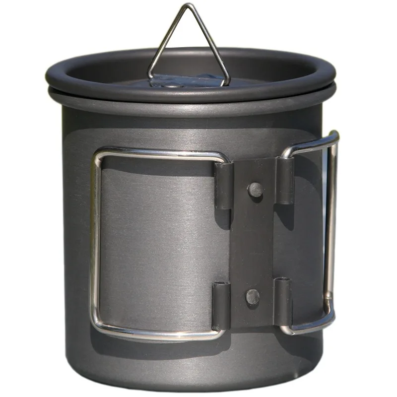 Folding cup 200ml/300ml portable home titanium kitchen tableware