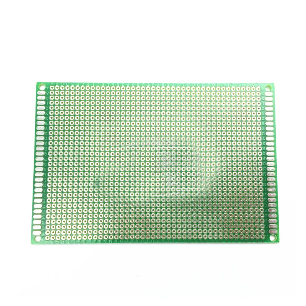 

2PCS NEW 8*12cm thick 1.5 spacing 2.54 single-sided spray tin universal board universal circuit board hole experiment board
