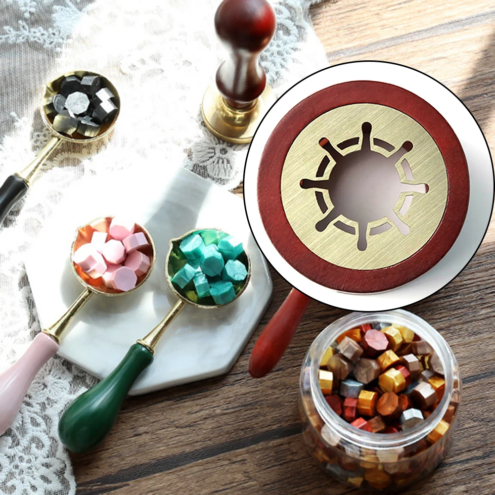 Solid Wood Wax Seal Warmer Exquisite Wax Seal Stove Melting Furnace