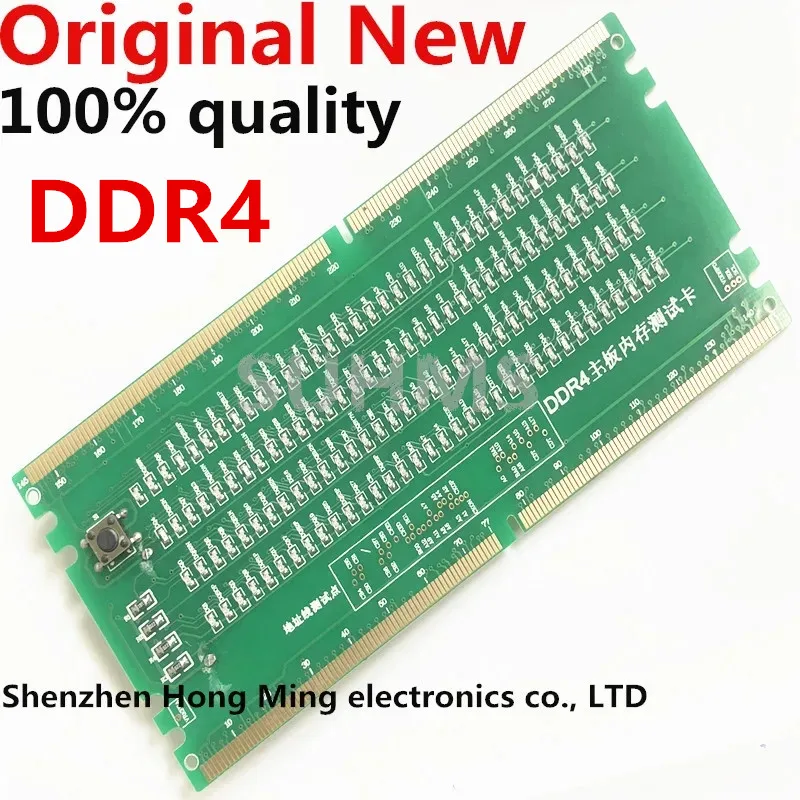thumbnail image 1 of Laptop Motherboard Memory Slot DDR2 DDR3 DDR4 DDR5 Diagnostic Analyzer Test Card SDRAM SO-DIMM Pin Out Notebook LED Tester Card, 1 of 5