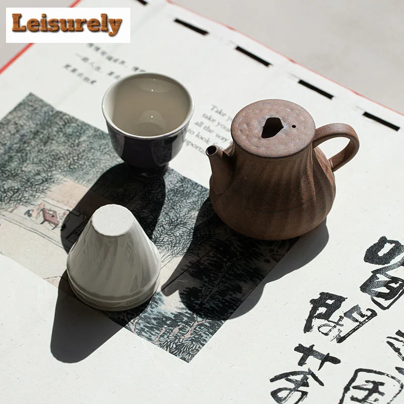 Xiancha National Affairs Tea Set Complete Set Luxury Tea Ceremony Set Teapot and Tea Cup Set Chinese Tea Set Accessories Craft