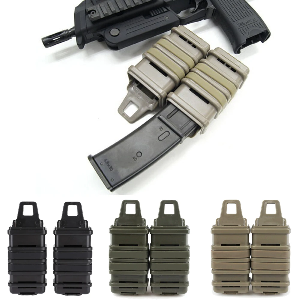 Rifle Pistol Single Bag para MP5/MP7 Molle Mag Pouch Airsoft Accesorios  (marrón)