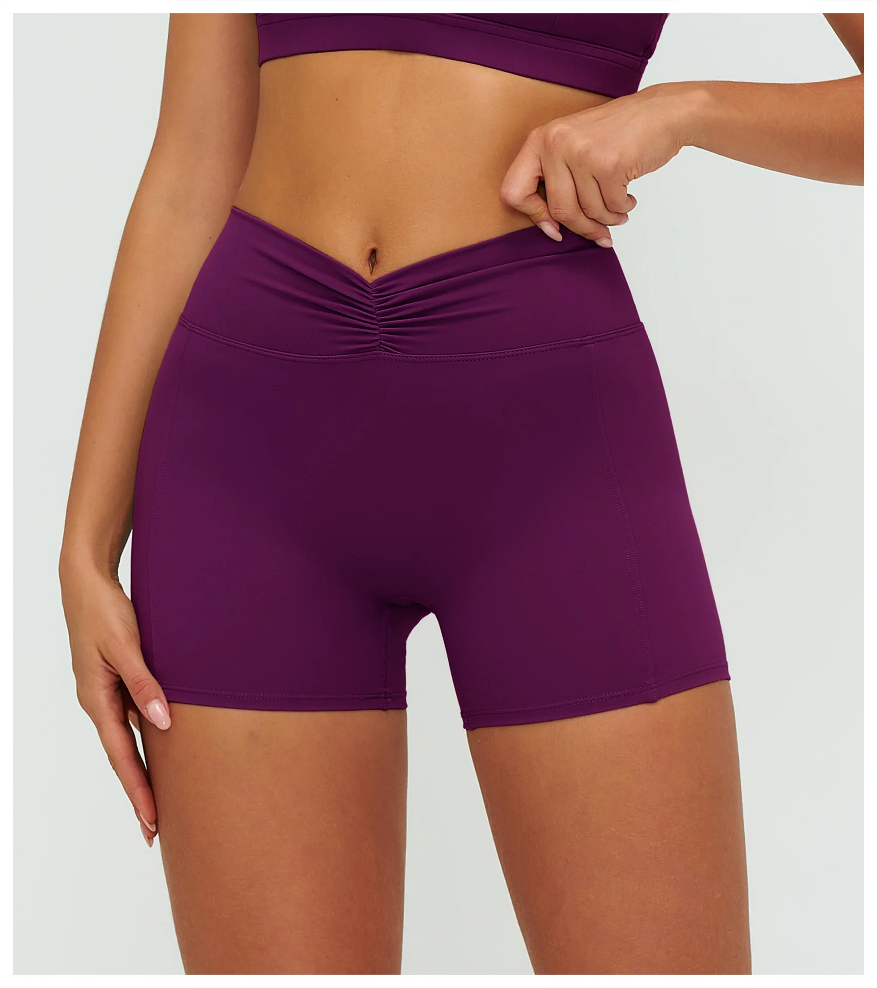 Women Yoga Shorts High Waist Workout Cycling Shorts Push Up Fitness Yoga Lift Butt Fitness Ladies Yoga Gym Running Short Pants 13 S50b31921e18b457d8a7a990deaa1ff14H