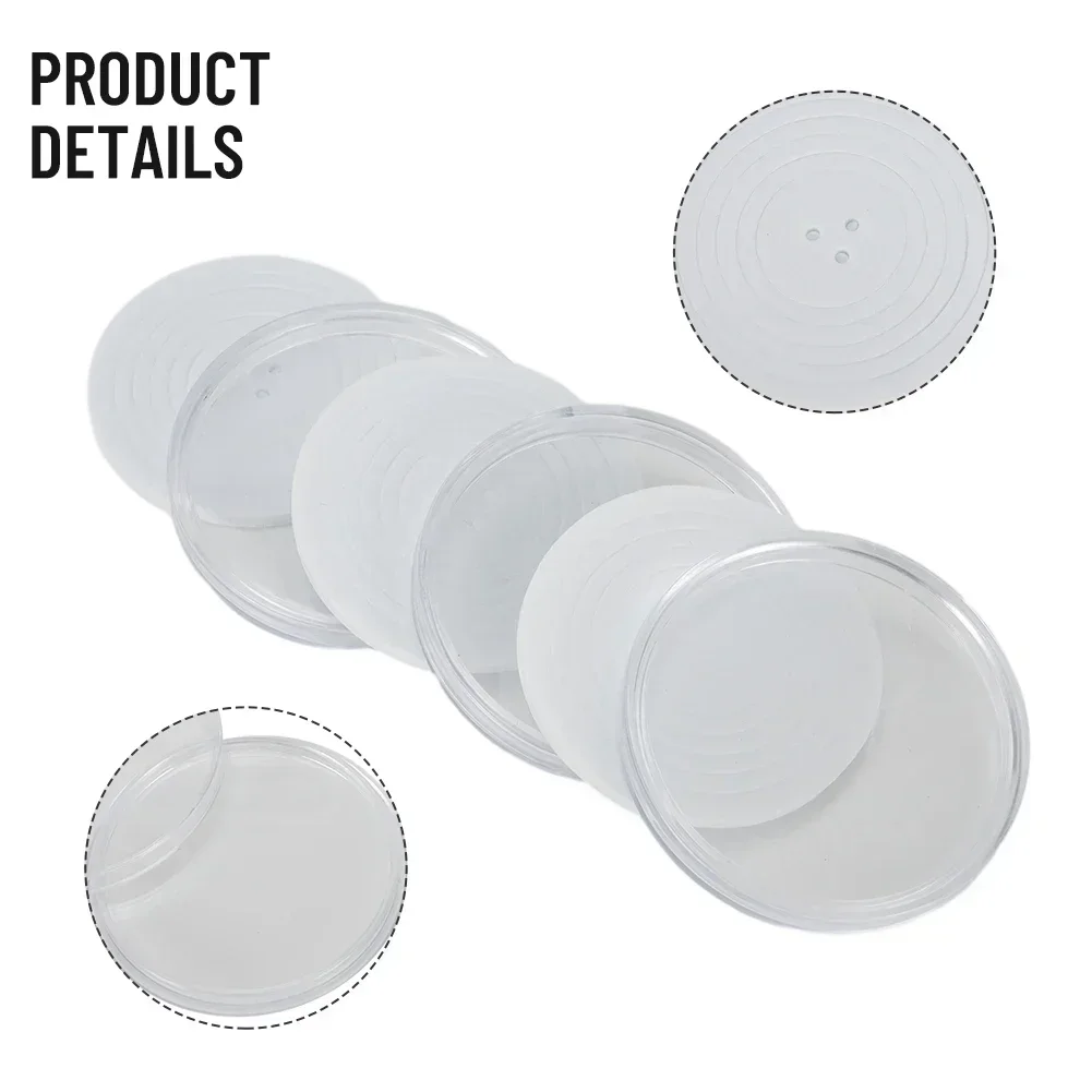 10/25/100 Pcs Transparent Plastic Coin Holder Coin Collecting Box Case Capsule Protection Boxes Container 27 39MM 40MM 46mm coin holder coin capsules