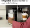 Connect, 36 Coffee Varieties with Coffee World, Cup Warmer, Double Cup, Integrated Milk Container, in Stainless Steel 5