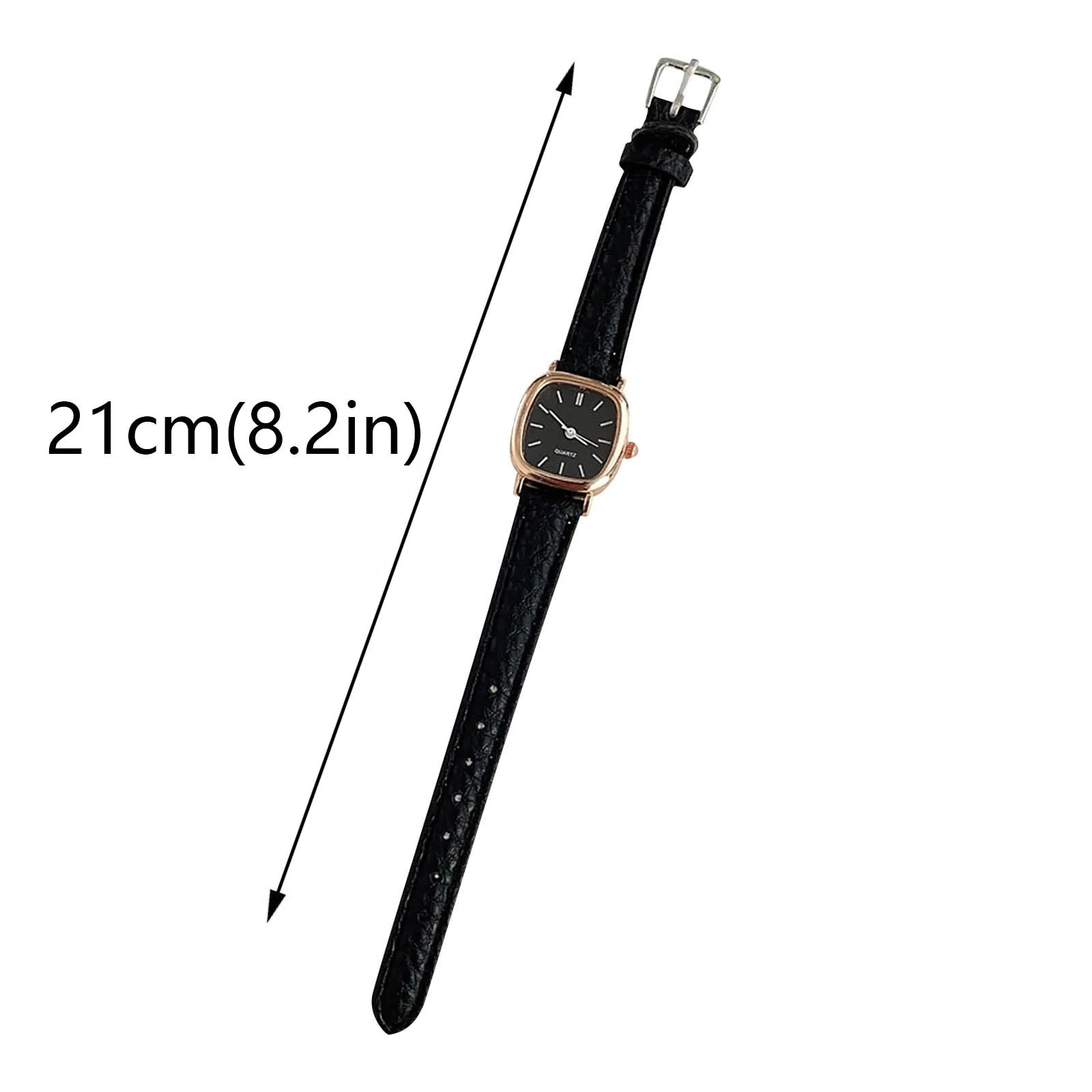 Ladies Watch Leather Strap Analog Quartz Fashion Temperament Ladies Watch Elegant Woman Accessories for Women moda mujeres 3