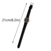 Ladies Watch Leather Strap Analog Quartz Fashion Temperament Ladies Watch Elegant Woman Accessories for Women moda mujeres 3