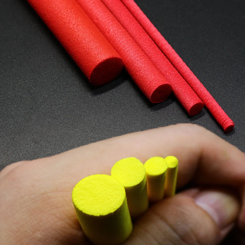 Fly Tying Buoyant Foam Cylinders for Insect Body Extensions - 7cm Long